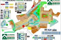Gulberg Greens Islamabad Map (Updated)