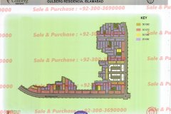 Gulberg Residencia Block AA-2 map