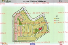 Gulberg Residencia Block J map