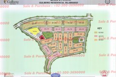 Gulberg Residencia Block N map
