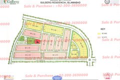 Gulberg Residencia Block Q map