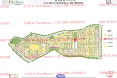 Gulberg Residencia Block R map