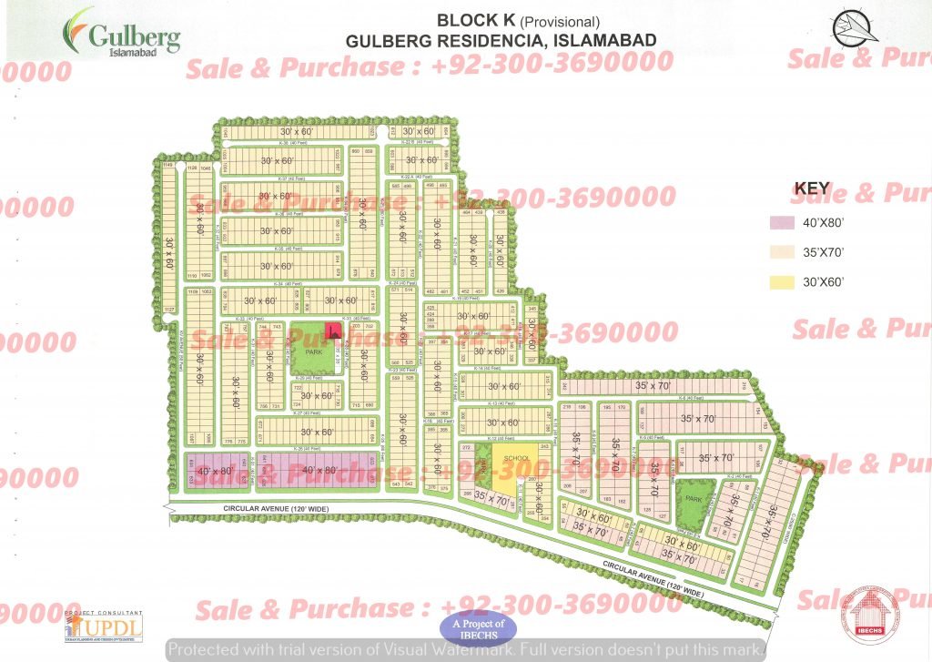 Gulberg Residencia Islamabad Block K