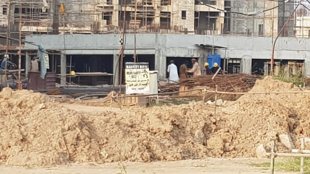 Construction Site of Gulberg Dream Heights