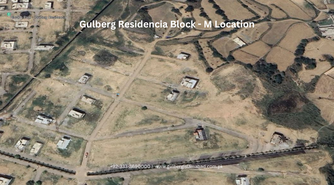 Gulberg Residencia Block M Location