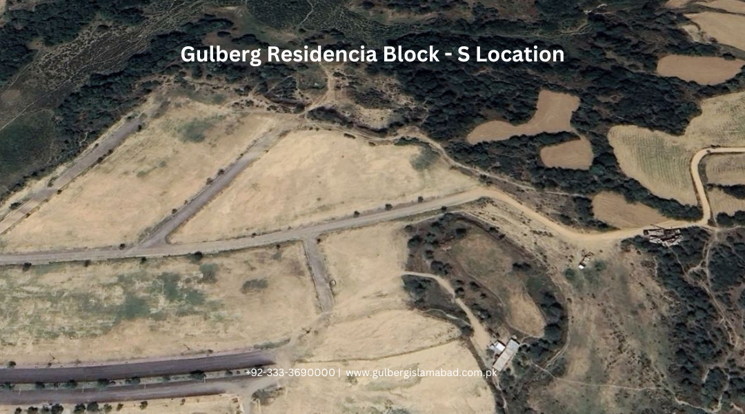 Gulberg Residencia Block - S Location
