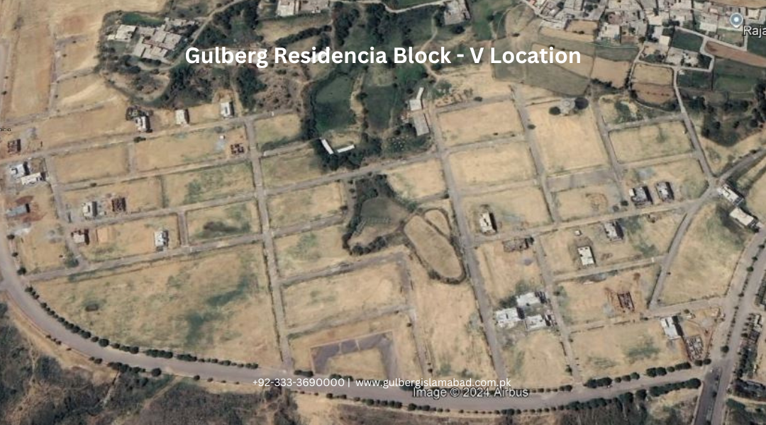 Gulberg Residencia Block V Location