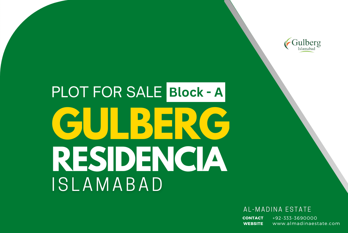 plot for sale in block A gulberg residencia islamabad