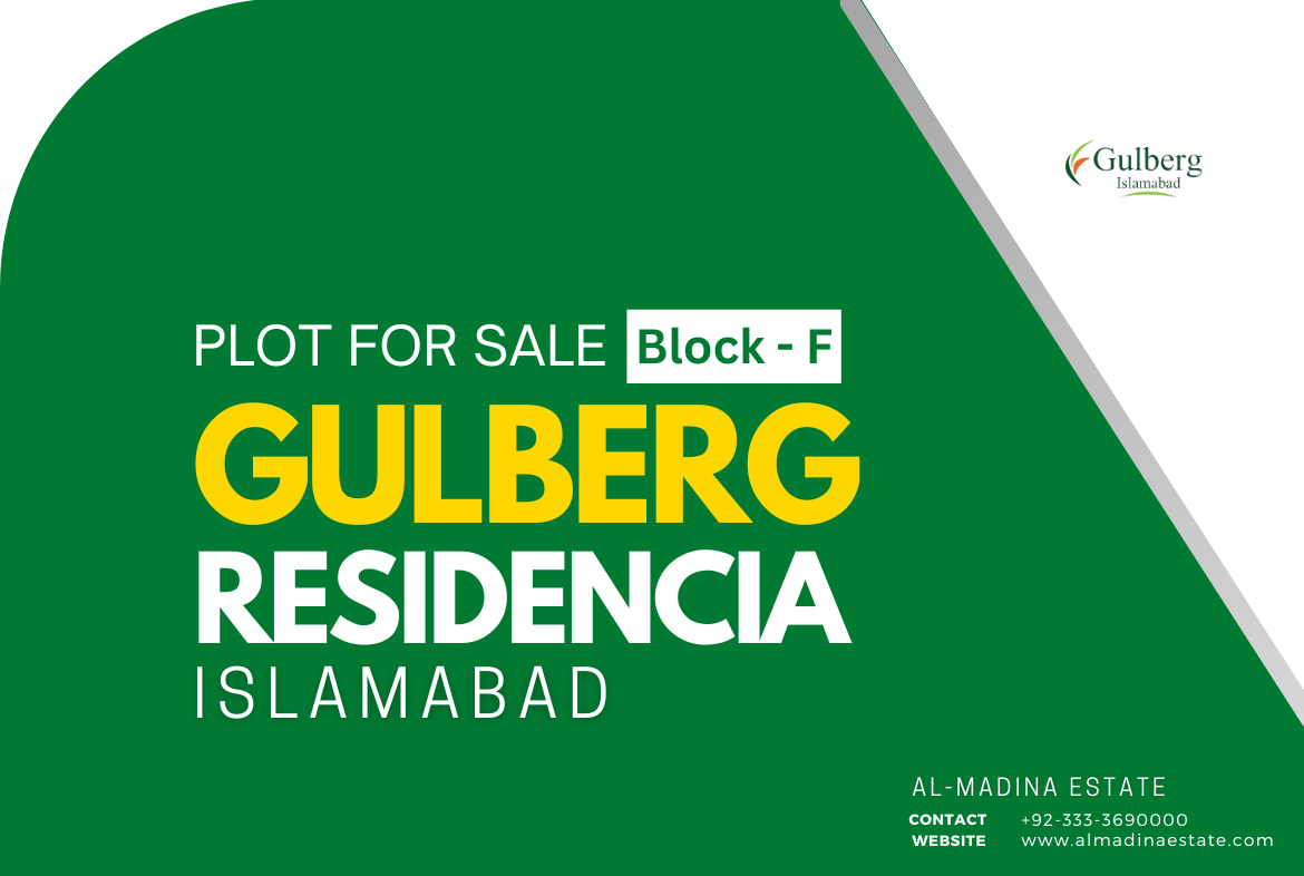 plot for sale in block F gulberg residencia islamabad