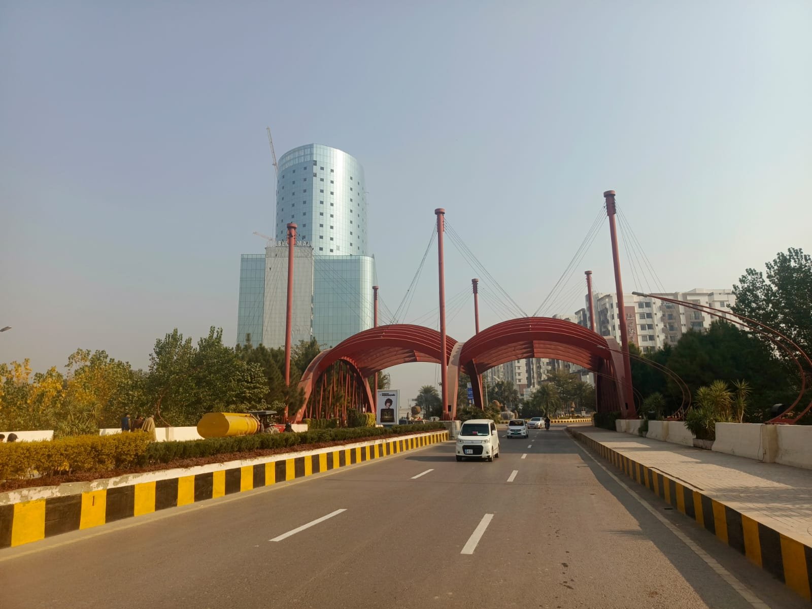 gulberg islamabad Quaid e azam bridge