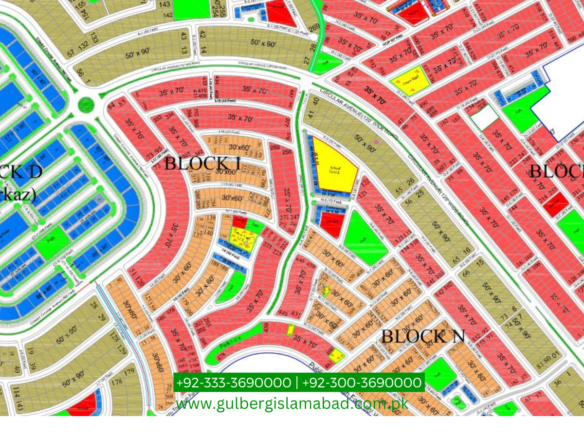 10 Marla Plot Available in Block I, Gulberg Residencia - Near D Markaz, Islamabad
