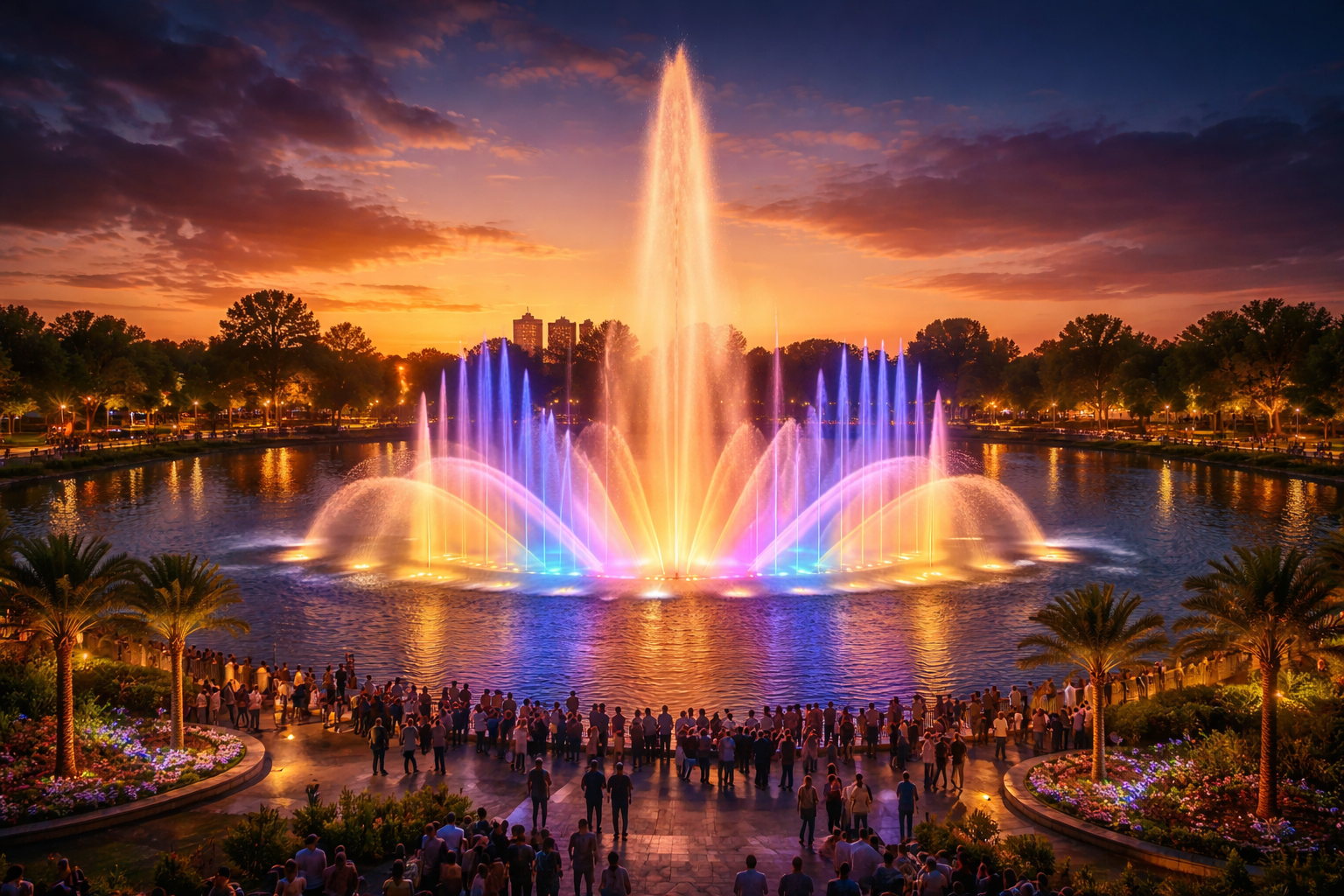 Dancing Fountain & Light Show