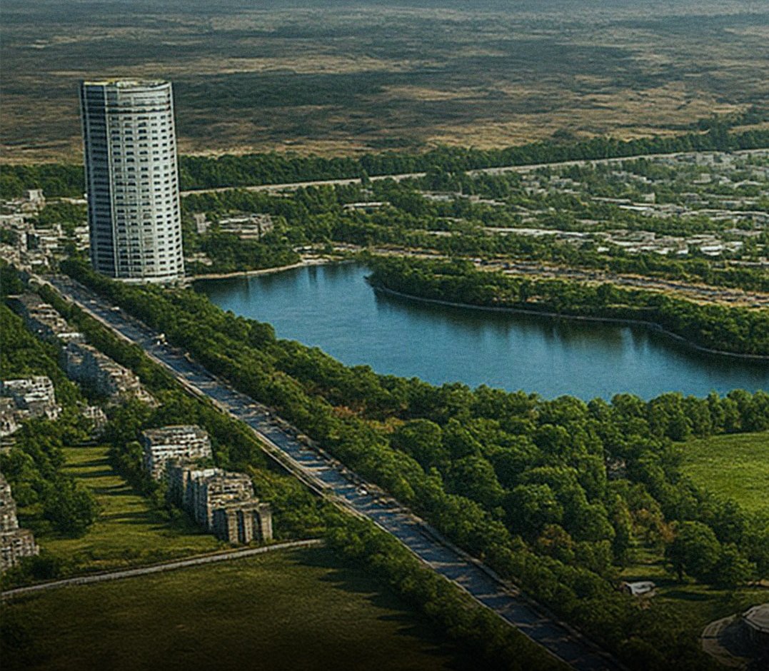 Lakefront luxury living at Green World Towers Gulberg Greens
