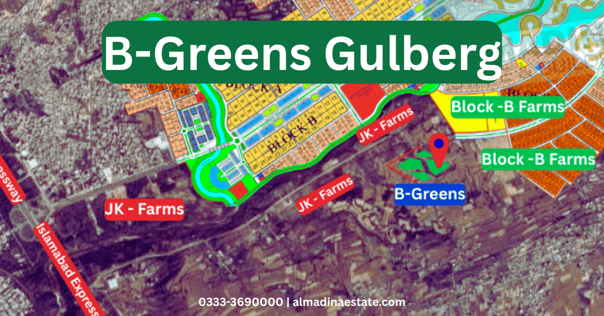 B Greens Gulberg Islamabad – Exclusive 5 marla residential plots for sale.